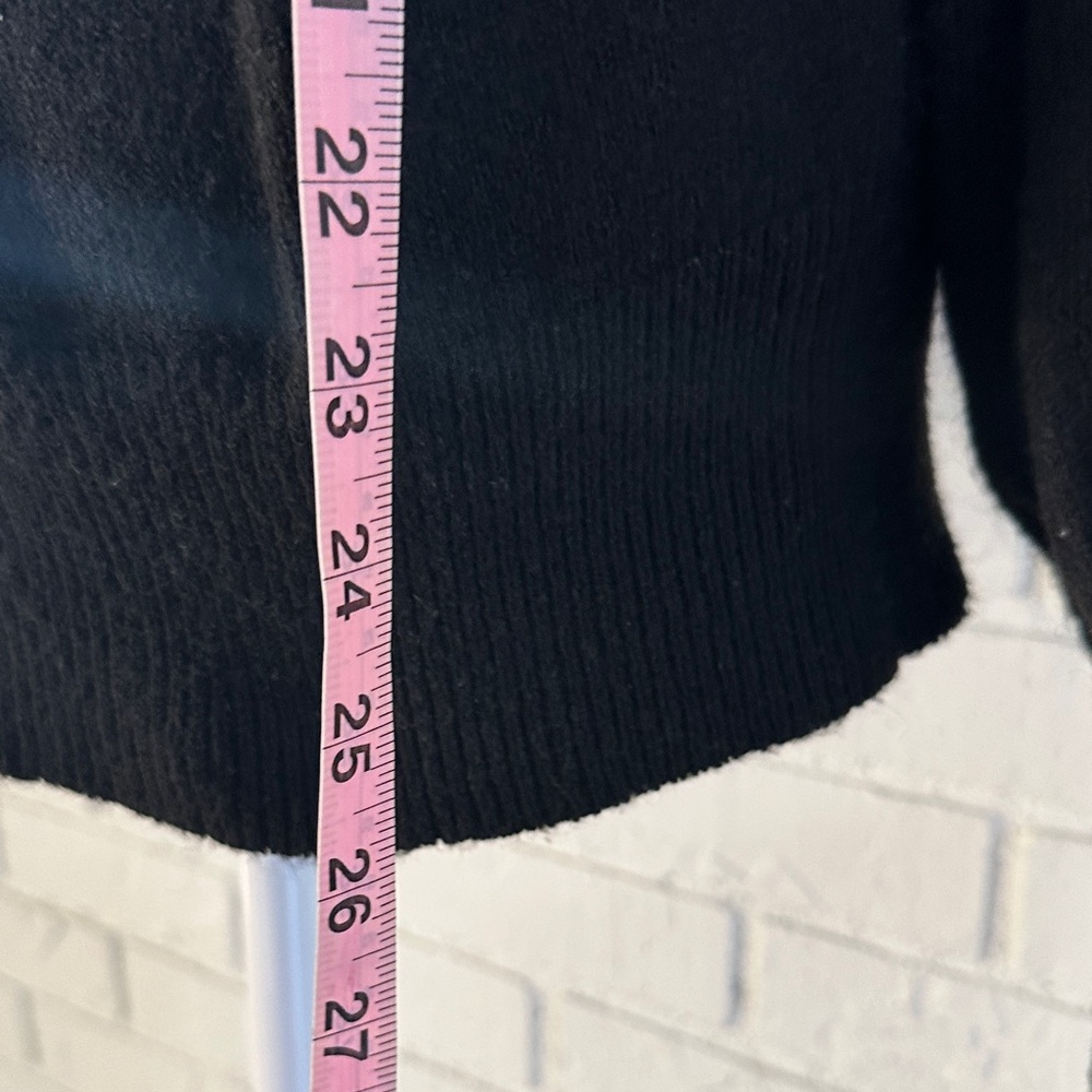 Nine West Classic Black Crew Neck Sweater - Picture 8 of 10
